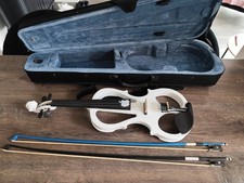 Electric violin white for sale  LITTLEHAMPTON