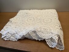 Vintage white crochet for sale  CARLISLE