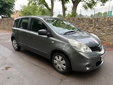 2012 nissan note for sale  SHERBORNE