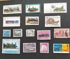 Train stamps thematics for sale  LEICESTER