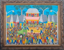 Black art haitian for sale  West Palm Beach