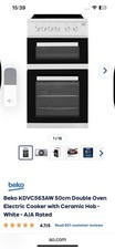 Beko kdvc563aw 50cm for sale  SWADLINCOTE