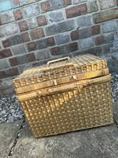 Vintage large woven for sale  LONDON