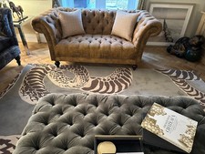 Showhome seater brown for sale  DONCASTER