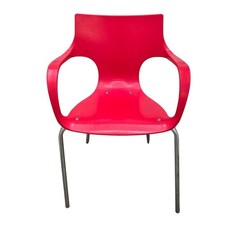 Red plastic dining for sale  PETERBOROUGH