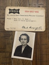Frisco railroad employee for sale  Ozark