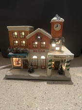 Colecionáveis de vila de Natal Meijer House cerâmica iluminada ÓTIMO NA CAIXA comprar usado  Enviando para Brazil