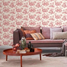 Cream red toile for sale  ROCHDALE