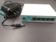 Roteador Gigabit Ethernet Mikrotik hEX RB750Gr3 5 Portas comprar usado  Enviando para Brazil