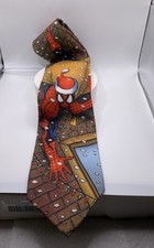 CAMISETA VINTAGE OFICIAL Marvel Comics HOMEM-ARANHA Natal masculina temática novidade, usado comprar usado  Enviando para Brazil