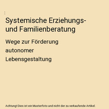 Systemische erziehungs familie gebraucht kaufen  Trebbin