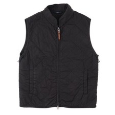 Colete Manto leve preto acolchoado nylon forro colete M (Eu 50) novo comprar usado  Enviando para Brazil