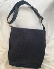 Bolsa balde preta Fendi monograma FF Zucca - Bolsa de ombro tiracolo ajustável comprar usado  Enviando para Brazil