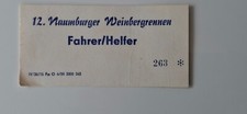 Fahrer helferkarte naumburger gebraucht kaufen  Hohenstein-Ernstthal