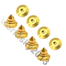 4 PIEZAS Altavoz Picos A prueba de golpes Soporte Aislamiento Pies Altavoz Almohadillas Base Cono 28mm segunda mano  Embacar hacia Mexico