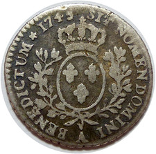 Louis écu 1745 d'occasion  Provins