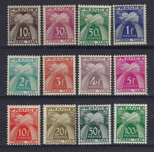 1946 postage due d'occasion  Expédié en Belgium