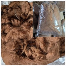 Raw brown alpaca for sale  BLAYDON-ON-TYNE
