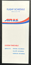 Air timetable effective for sale  Chagrin Falls
