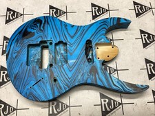 Corpo de guitarra elétrica personalizado estilo Ibanez 540P-II redemoinho azul comprar usado  Enviando para Brazil