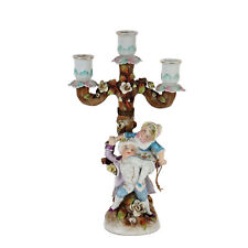 Candelabro antico porcellana usato  Cambiago