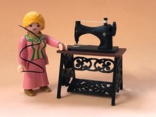 Usado, Macchina Cucire Sewing Machine Miniatura Vittoriana, Figura Playmobil No Inclusa comprar usado  Enviando para Brazil