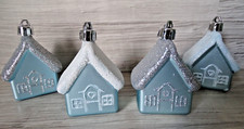 Christbaumkugeln häuser blau gebraucht kaufen  Alsdorf