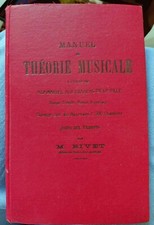Manuel théorie musicale d'occasion  Bayonne