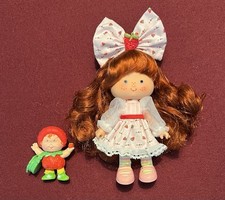 BONECA E BICHO RARO MORANGO SHORTCAKE 1985 BEERYKIN BERRYKINS Kenner! SEM CAIXA, na caixa comprar usado  Enviando para Brazil