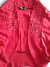 Red bolero jacket for sale  STANLEY