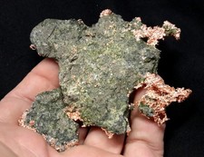 COBRE NATIVO 3,5" em BASALTO do Lake Superior Copper Dist. Michigan  comprar usado COBRE NATIVO 3,5" em BASALTO do Lake Superior Copper Dist. Michigan  comprar usado  Enviando para Brazil