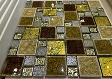 Gold modular mosaikfliese gebraucht kaufen  Versand nach Germany