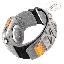 Pulseira de relógio de náilon loopback resistente de alta qualidade pulseira de relógio de lona esportiva 20 22 mm comprar usado  Enviando para Brazil