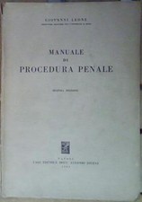 Giovanni leone manuale usato  Italia