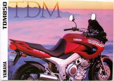 Folheto de vendas YAMAHA TDM850 MOTOCICLETA c1997 #LTN-3MC-0107028-97E comprar usado  Enviando para Brazil