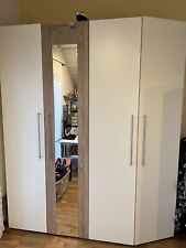 Kleiderschrank spiegel cremewe gebraucht kaufen  Moosburg a.d.Isar