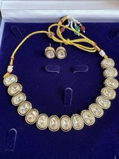 Adjustable bollywood kundan for sale  LONDON