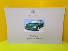 🟧NOVO 2002 2001 MERCEDES CL CL500 CL600 CL55 SOMENTE MANUAL DO PROPRIETÁRIO (NOVO ESTOQUE ANTIGO) comprar usado  Enviando para Brazil