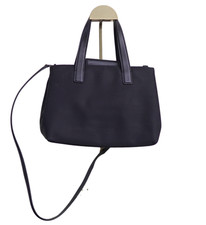 Bolsa satchel Coach 2 vias náilon e couro preta média com alça transversal GOK-7400 comprar usado  Enviando para Brazil