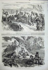 Old antique print for sale  UK