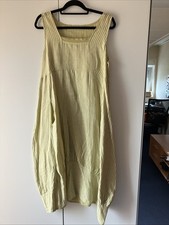 Leinen ballonkleid gestreift gebraucht kaufen  Walddorfhäslach