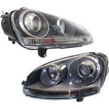 Usado, Conjunto de faróis HID para 2005-2010 Volkswagen Jetta par esquerdo e direito comprar usado  Enviando para Brazil
