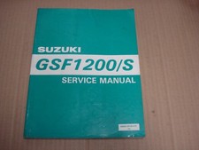 Manual de serviço 1996 Suzuki GSF1200/S Bandit comprar usado Manual de serviço 1996 Suzuki GSF1200/S Bandit comprar usado  Enviando para Brazil