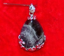 Pendentif amethyste forme d'occasion  Hauteville-Lompnes