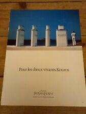 Original ysl kouros for sale  MATLOCK