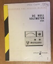 419a null voltmeter for sale  BISHOP'S STORTFORD