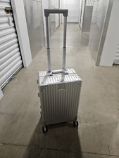 Mala de mão CHAMPS alumínio rígido 21” giratória prata , usado comprar usado  Enviando para Brazil