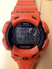 Relógio masculino Casio G Shock Gulfman GW 9100R resgate laranja resina titânio 2 polegadas comprar usado  Enviando para Brazil