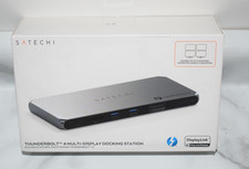Estação de acoplamento Satechi (ST-DT4MDM-US) Thunderbolt 4 multi-display, cinza espacial, usado comprar usado  Enviando para Brazil