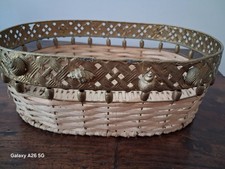 Cesto vimini decorato usato  Amantea